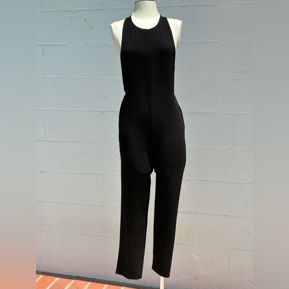 Forever 21 Black Jumpsuit Sleek Minimalist Design